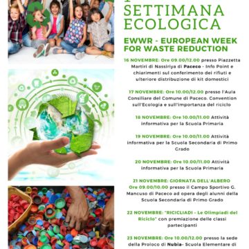 Paceco, al via prima edizione della Settimana ecologica