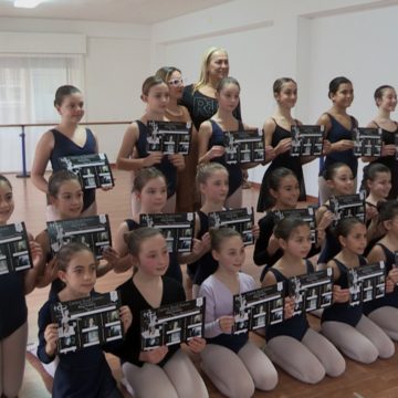 [Video] La Maître de ballet ALESSANDRA CELENTANO nella Scuola di Danza Professionale di Rosy Guaiana