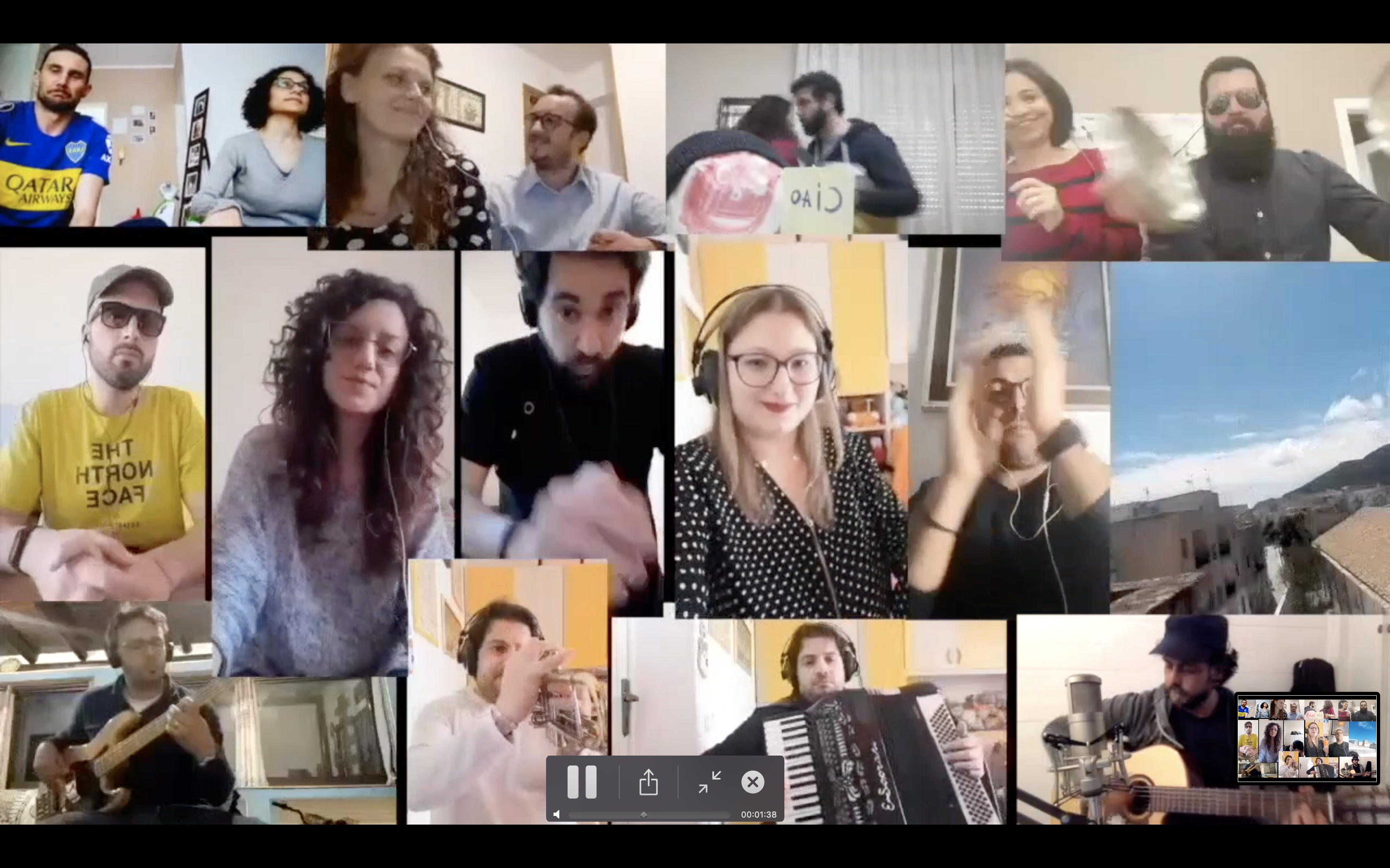 25 Aprile lontani ma vicini: Egadi cantano Bella Ciao
