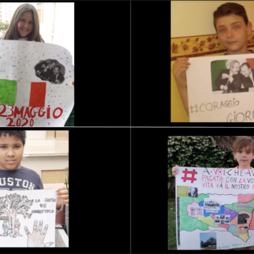 [Video] Gli alunni del Marconi di Trapani aderiscono all’iniziativa Palermo chiama Italia