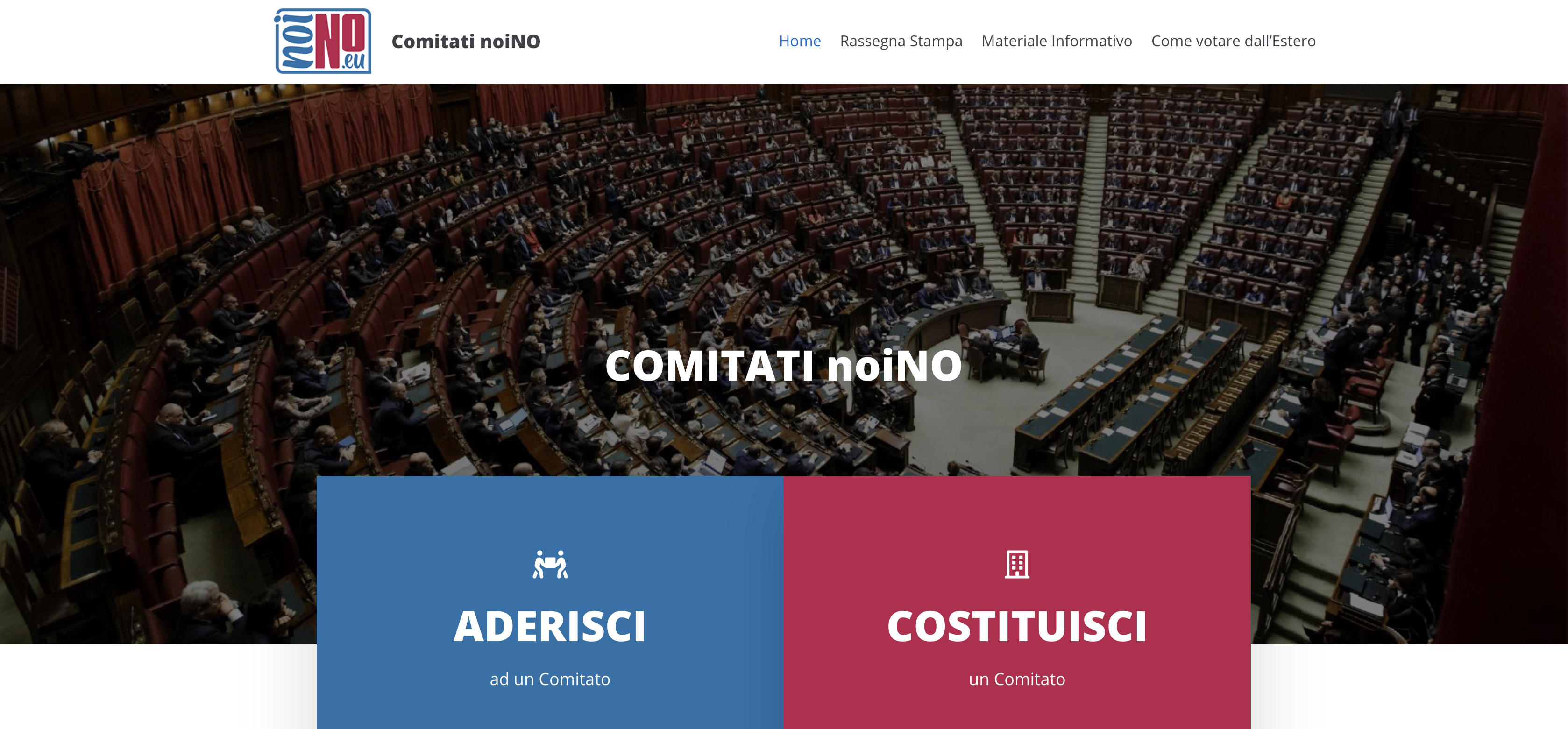 PERCHE’ VOTARE NO