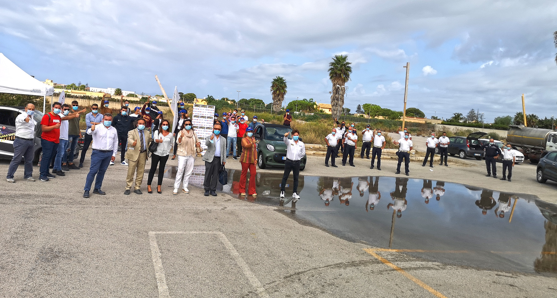 A Marsala la tappa “sara safe factor”: tra gli studenti il pilota Andrea Montermini