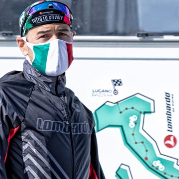 Video| Comincia il viaggio per Giuseppe Bica 3.000 km in bici