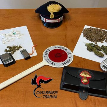 Favignana: attivita’ antidroga dei carabinieri 2 arresti