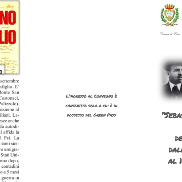 Gli eventi per le Celebrazioni per il Centenario della morte Sebastiano Bonfiglio